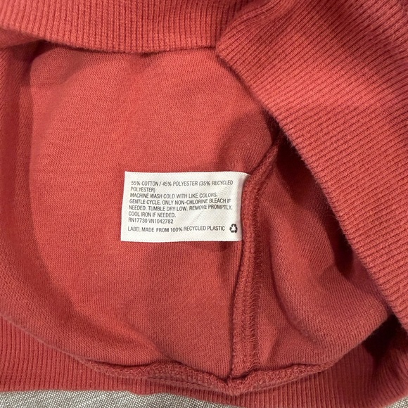 Universal Thread Zip-Up Sweater in Rust - Picture 5 of 6